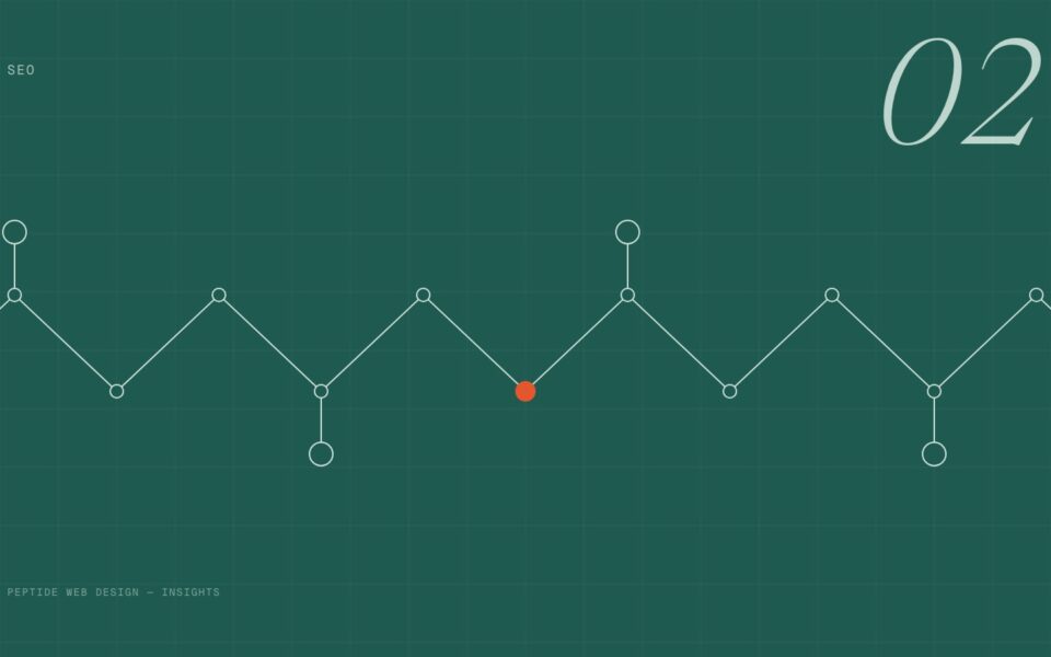 Abstract site architecture diagram for technical SEO
